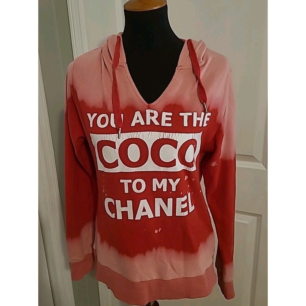 Red Fox Woman's Graphic Hoodie. 100% Cotton Designed In USA.